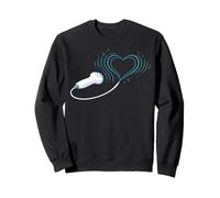 Sonographer Ultrasound Tech Heart Probe Love Scanner Sweatshirt