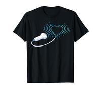 Sonographer Ultrasound Tech Heart Probe Love Scanner T-Shirt