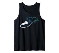 Sonographer Ultrasound Tech Heart Probe Love Scanner Tank Top