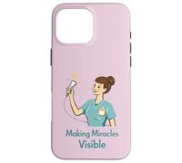 Sonographer Ultrasound Tech Make Those Miracles Visible Case for iPhone 16 Pro Max