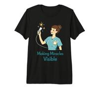 Sonographer Ultrasound Tech Make Those Miracles Visible Premium T-Shirt