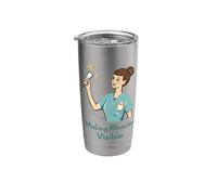 Sonographer Ultrasound Tech Make Those Miracles Visible Stainless Steel Insulated Tumbler