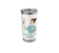 Sonographer Ultrasound Tech Make Those Miracles Visible Stainless Steel Insulated Tumbler