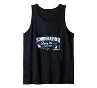 Sonographer Ultrasound Tech Medical Imaging Tank Top