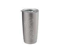 Sonographer Ultrasound Tech Minimal Line Art Stainless Steel Insulated Tumbler