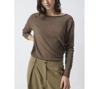 Sonoma Boat Neck T-Shirt with Long Sleeves chestnut