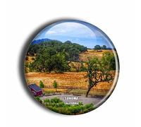 Sonoma California USA Refrigerator Magnet 3D Handmade Travel Souvenir Gift Collection Decoration