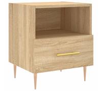 vidaXL Bedside Cabinet Sonoma Oak 40x35x47.5 cm Engineered Wood