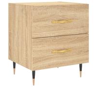 Bedside Cabinets Nightstand Bedside Table Bed Cabinet Engineered Wood vidaXL