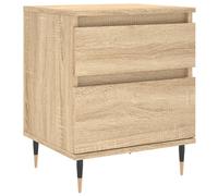 Bedside Cabinets Nightstand Side Table Bed Cabinet Engineered Wood vidaXL