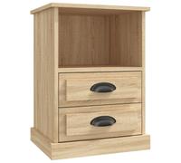 (sonoma oak, 1 pcs) vidaXL Bedside Cabinets Side Table Nightstand Bedroom Bed Cabinet Bed Table