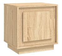 (sonoma oak, 1 pcs) vidaXL Bedside Cabinets Side Table Nightstand Telephone Stand Engineered Wood