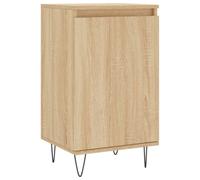 vidaXL Sideboard Sonoma Oak 40x35x70 cm Engineered Wood, Grey