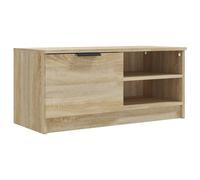 (sonoma oak, 1) vidaXL 1/2x TV Cabinet Engineered Wood Media Unit HiFi Cabinet Multi Colours