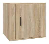 (Sonoma oak, 1 x Bedside cabinet) vidaXL 1/2x Bedside Cabinet White End Table Indoor Nightstand Telephone Stand
