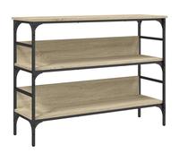 (sonoma oak, 100 x 32 x 75 cm) vidaXL Console Table End Table Living Room Hallway Side Table Engineered Wood