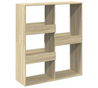 (sonoma oak, 100 x 33 x 115 cm) vidaXL Room Divider Privacy Screen Room Partition Bookcase Engineered Wood