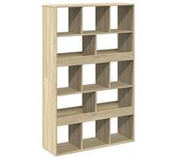 (sonoma oak, 100 x 33 x 156.5 cm) vidaXL Room Divider Privacy Screen Bookcase Bookshelf Engineered Wood