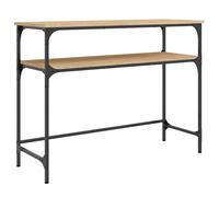 (sonoma oak, 100 x 35.5 x 75 cm) vidaXL Console Table End Table Hallway Stand Side Sofa Table Engineered Wood