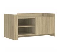(sonoma oak, 100 x 50 x 50 cm) vidaXL Coffee Table End Table Accent Side Table Sonoma Oak Engineered Wood