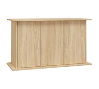 vidaXL Engineered Wood Aquarium Stand in Sonoma Oak - Durable Fish Tank Holder with Storage Space - Modern Home Decor