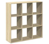(sonoma oak, 102 x 29 x 103.5 cm) vidaXL Room Divider Bookcase Book Rack Bookshelf Engineered Wood