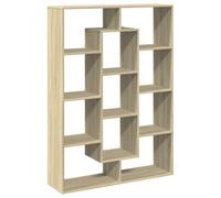 (sonoma oak, 102 x 29 x 143 cm) vidaXL Book Cabinet Bookcase Storage Shelf Bookshelf Book Rack Engineered Wood