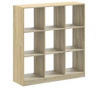Bookcase Bookshelf Rack Storage Cabinet Book Stand Engineered Wood vidaXL