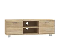 (Sonoma oak, 120 x 40.5 x 35 cm (W x D x H)) vidaXL TV Cabinet Entertainment Centre TV Stand Media TV Unit Engineered Wood