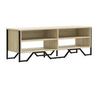 (sonoma oak, 122 x 34 x 41 cm) vidaXL TV Cabinet TV Stand TV Unit Media Cabinet Grey Sonoma Engineered Wood