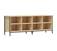 (sonoma oak, 131 x 35 x 50 cm) vidaXL Shoe Cabinet Shoe Rack Shoe Storage Shelf Holder Stand Engineered Wood