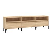 vidaXL TV Cabinet Sonoma Oak 150x30x44.5 cm Engineered Wood