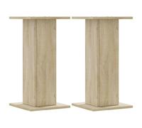 (sonoma oak, 30 x 30 x 60 cm) vidaXL Plant Stands Garden Plant Pot Holder Flower Stand 2 pcs Engineered Wood
