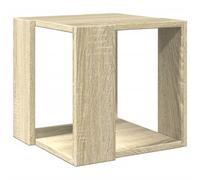 (sonoma oak, 32 x 32 x 30 cm) vidaXL Coffee Table Hallway Side Table Desk Accent End Table Engineered Wood