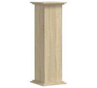 (sonoma oak, 33 x 33 x 100 cm) vidaXL Plant Stand Plant Pot Plant Holder Outdoor Flower Stand Engineered Wood