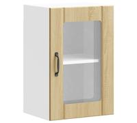 (sonoma oak, 40 x 31 x 60 cm) vidaXL Oven Cabinets Kitchen Cabinet Oven Unit 2 pcs Kalmar Engineered Wood