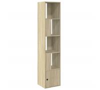 Bookcase Bookshelf Book Rack Storage Cabinet Cupboard Engineered Wood vidaXL