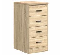 (sonoma oak, 40 x 51 x 85 cm) vidaXL Garage Storage Cabinet Solid Wood Pine cabinet