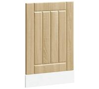 (sonoma oak, 45 x 1.5 x 67 cm) vidaXL Oven Cabinets Kitchen Cabinet Oven Unit 2 pcs Kalmar Engineered Wood
