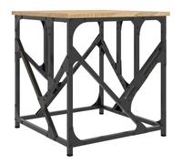 (sonoma oak, 45 x 45 x 47.5 cm) vidaXL Coffee Table Tea Side Table Living Room Sofa Table Engineered Wood
