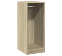 (sonoma oak, 48x41x102 cm) vidaXL Wardrobe Organiser Bedroom Closet Clothes Storage Shelf Engineered Wood