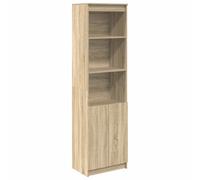 (sonoma oak, 50 cm) vidaXL Highboard Black Oak 37.5x35x180 cm Engineered Wood cabinet side cabinet