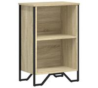 (sonoma oak, 50 x 31 x 74.5 cm) vidaXL Bookcase Bookshelf Book Rack Storage Cabinet Sonoma Oak Engineered Wood