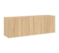 Vidaxl Tv Cabinets Wall-Mounted 2 Pcs Sonoma Oak 60X30X41 Cm