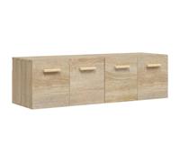 Wall Cabinets 2 pcs Sonoma Oak 60x36.5x35 cm Engineered Wood