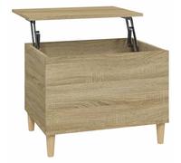 vidaXL Coffee Table Sonoma Oak 60x44.5x45 cm Engineered Wood