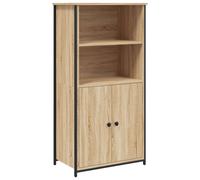 (sonoma oak, 62 x 36 x 121.5 cm) vidaXL Highboard Sideboard Storage Cabinet Home Side Cabinet Engineered Wood