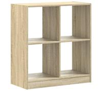 (sonoma oak, 68.5 x 32 x 75 cm) vidaXL Bookcase Bookshelf Rack Storage Cabinet Engineered Wood