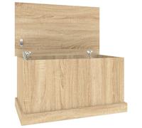 (sonoma oak, 70 x 40 x 38 cm) vidaXL Storage Box Garden Tool Chest Outdoor Storage Bin Box Engineered Wood