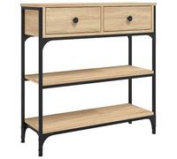Vidaxl Console Table Sonoma Oak 72.5X25X75 Cm Engineered Wood